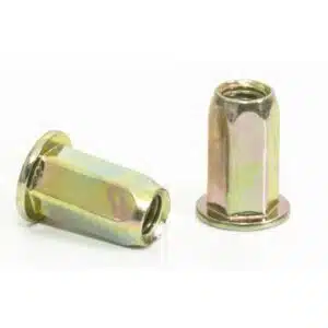 Tuerca Remachable Hexagonal Acero