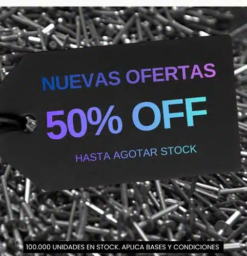 Nuevas Ofertas de Remaches, Tuercas Remachables y Remachadoras
